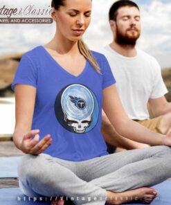 Tennessee Titans Shirt Nfl Grateful Dead Logo V Neck TShirt