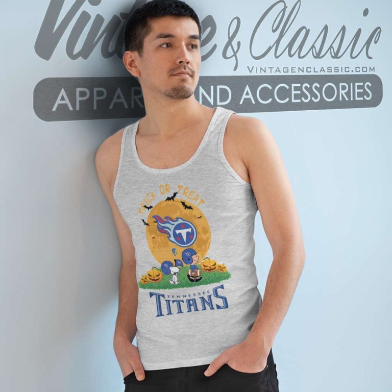Tennessee Titans Shirt Snoopy Trick Or Treat Halloween Tank Top Racerback Tennessee Titans Shirt Snoopy Trick Or Treat Halloween Tank Top Racerback