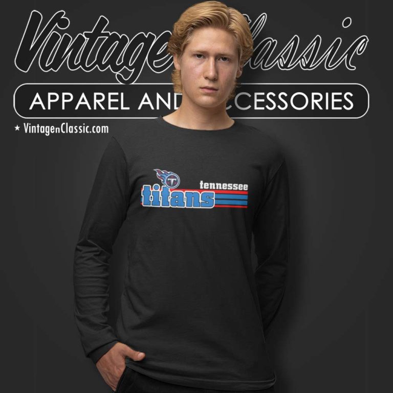 Tennessee Titans Spellout Long Sleeve Tee Tennessee Titans Spellout Long Sleeve Tee
