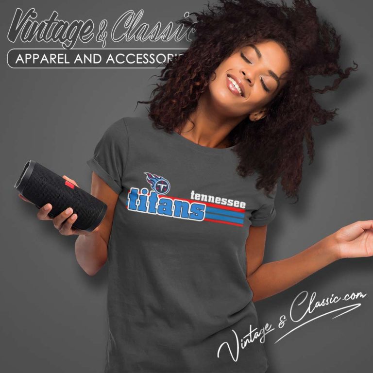 Tennessee Titans Spellout Women TShirt Tennessee Titans Spellout Women TShirt