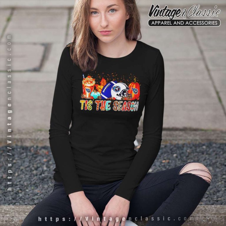 Tennessee Titans Tis The Season Halloween Long Sleeve Tee Tennessee Titans Tis The Season Halloween Long Sleeve Tee