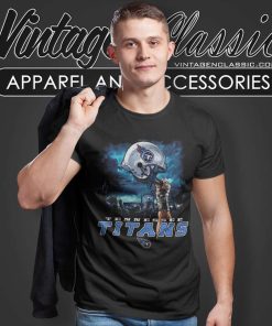 Tennessee Titans Titans Sky Helmet T Shirt