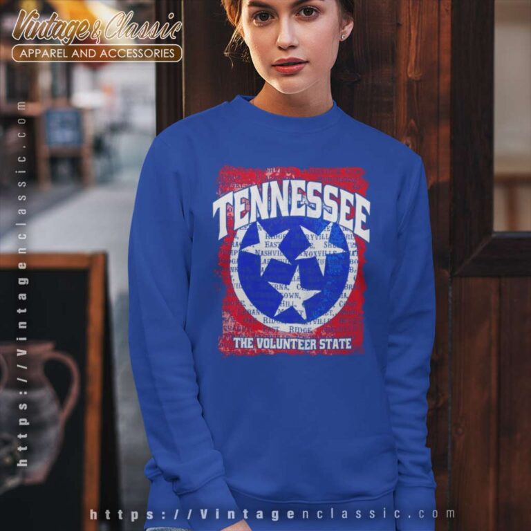 Tennessee Volunteer State Flag Justin Pearson Johnson Sweatshirt Tennessee Volunteer State Flag Justin Pearson Johnson Sweatshirt