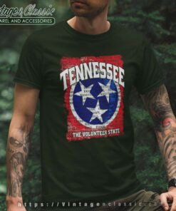 Tennessee Volunteer State Flag Justin Pearson Johnson T Shirt