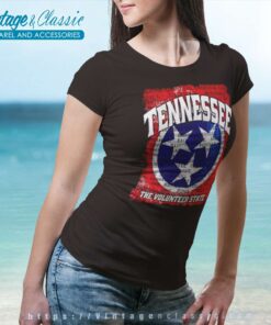 Tennessee Volunteer State Flag Justin Pearson Johnson Women TShirt