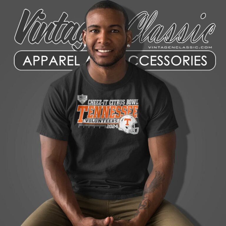 Tennessee Volunteers 2024 Cheez It Citrus Bowl Football Helmet T Shirt Tennessee Volunteers 2024 Cheez It Citrus Bowl Football Helmet T Shirt