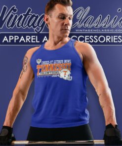 Tennessee Volunteers 2024 Cheez It Citrus Bowl Football Helmet Tank Top Racerback
