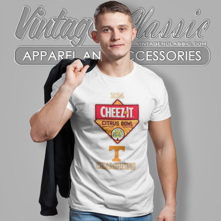 Tennessee Volunteers Cheez It Citrus Bowl Champions 2024 Logo T Shirt Tennessee Volunteers Cheez It Citrus Bowl Champions 2024 Logo T Shirt