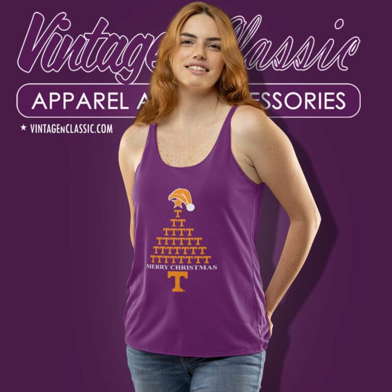 Tennessee Volunteers Christmas Tank Top Racerback Tennessee Volunteers Christmas Tank Top Racerback