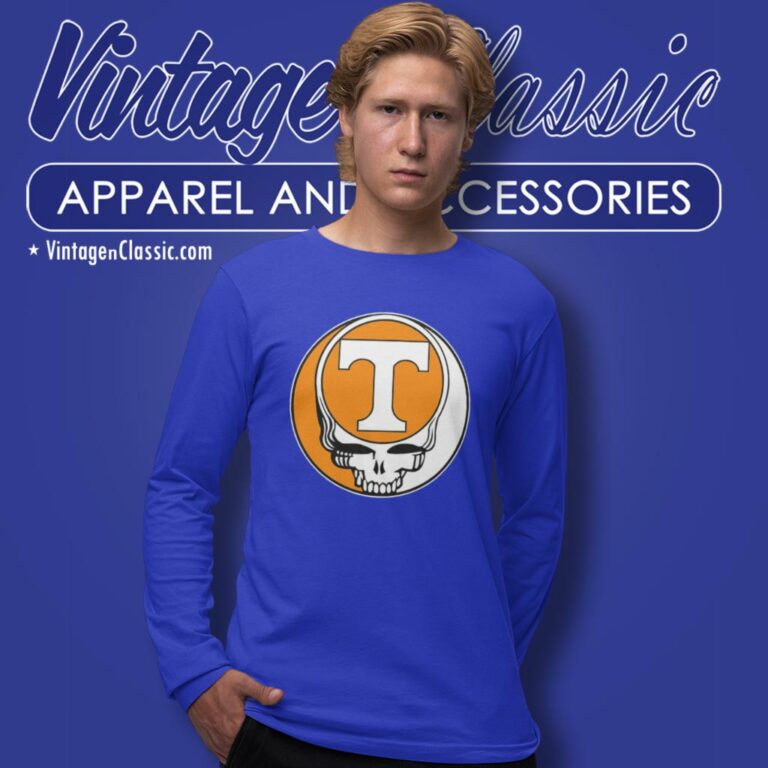 Tennessee Volunteers Grateful Dead Steal Your Face Long Sleeve Tee Tennessee Volunteers Grateful Dead Steal Your Face Long Sleeve Tee