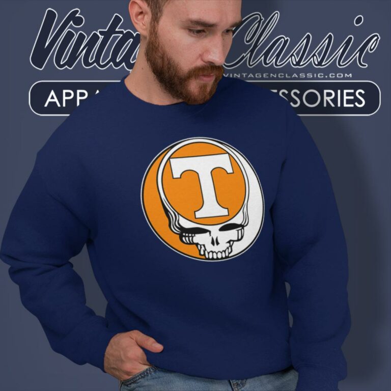 Tennessee Volunteers Grateful Dead Steal Your Face Sweatshirt Tennessee Volunteers Grateful Dead Steal Your Face Sweatshirt