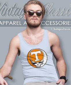 Tennessee Volunteers Grateful Dead Steal Your Face Tank Top Racerback