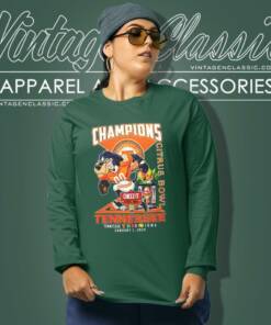Tennessee Volunteers Mascot 2024 Cheez It Citrus Bowl Champions Long Sleeve Tee