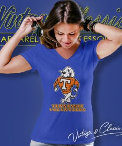 Tennessee Volunteers Mascot V Neck TShirt