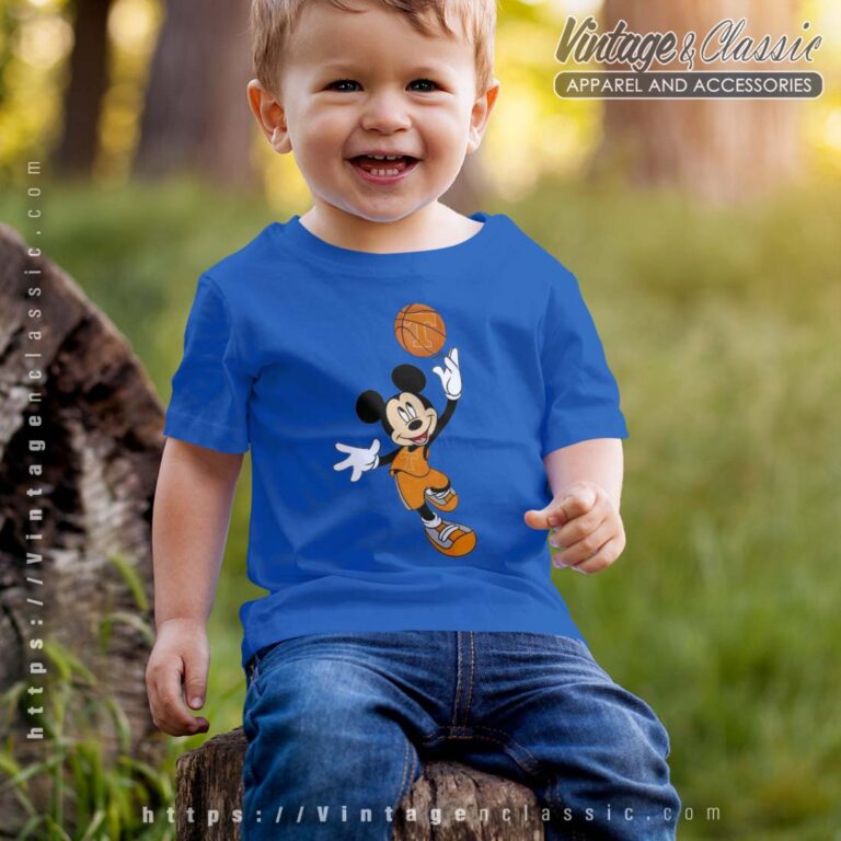 Tennessee Volunteers Mickey Basketball NCAA March Madness Tshirt Kid Tennessee Volunteers Mickey Basketball NCAA March Madness Tshirt Kid