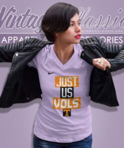 Tennessee Volunteers Nike Just Us Vols V Neck TShirt