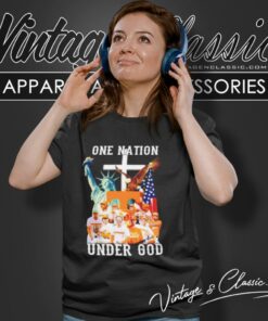 Tennessee Volunteers One Nation Under God Women T Shirt