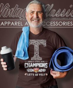 Tennessee Volunteers Players Names 2024 Cheez It Citrus Bowl Champions Lets Go Vols V Neck TShirt