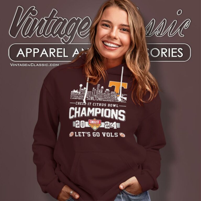 Tennessee Volunteers Skyline Players Name 2024 Cheez It Citrus Bowl Champions Hoodie Tennessee Volunteers Skyline Players Name 2024 Cheez It Citrus Bowl Champions Hoodie