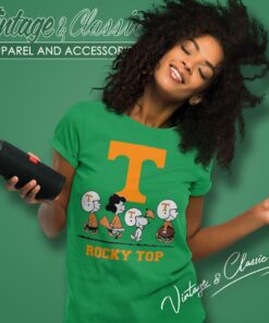 Tennessee Volunteers Snoopy The Peanuts Women T Shirt