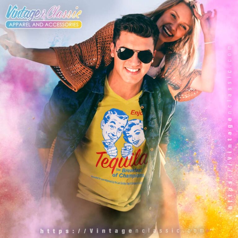 Tequila Breakfast Of Champions V Neck TShirt Tequila Breakfast Of Champions V Neck TShirt