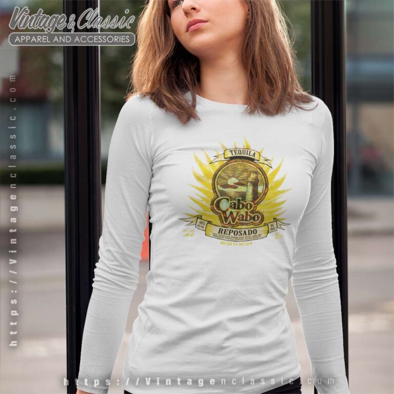 Tequila Cabo Wabo Reposado Long Sleeve Tee Tequila Cabo Wabo Reposado Long Sleeve Tee