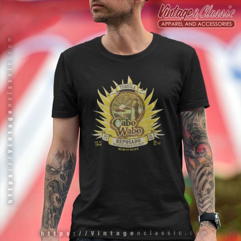 Tequila Cabo Wabo Reposado T Shirt Tequila Cabo Wabo Reposado T Shirt