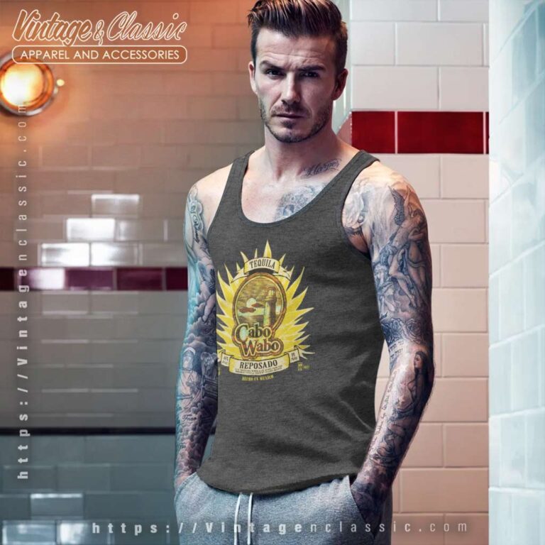 Tequila Cabo Wabo Reposado Tank Top Racerback Tequila Cabo Wabo Reposado Tank Top Racerback