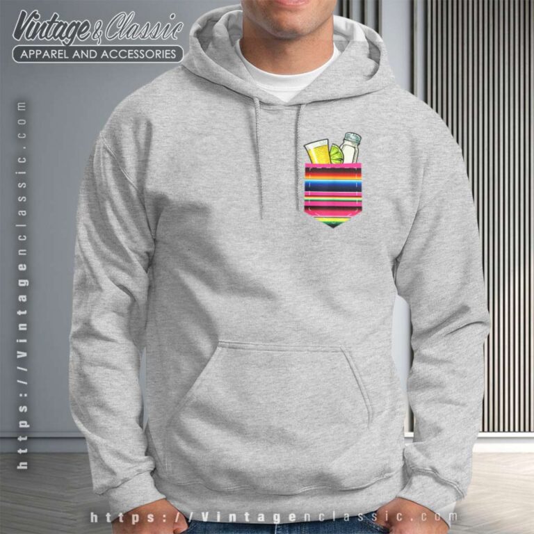 Tequila Lime Salt Shot Pocket Hoodie Tequila Lime Salt Shot Pocket Hoodie