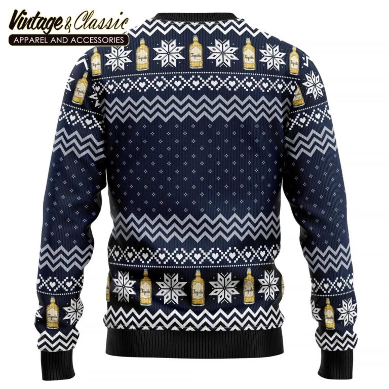 Tequila My Blood Type knitted Ugly Christmas Sweater Xmas Sweater back Tequila My Blood Type knitted Ugly Christmas Sweater Xmas Sweater back