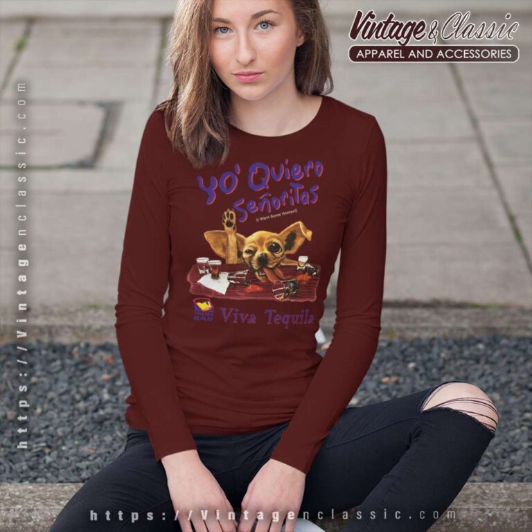 Tequila X Taco Bell Dog Long Sleeve Tee Tequila X Taco Bell Dog Long Sleeve Tee