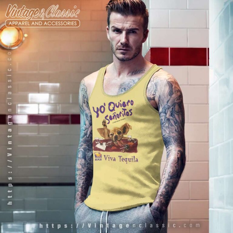 Tequila X Taco Bell Dog Tank Top Racerback Tequila X Taco Bell Dog Tank Top Racerback