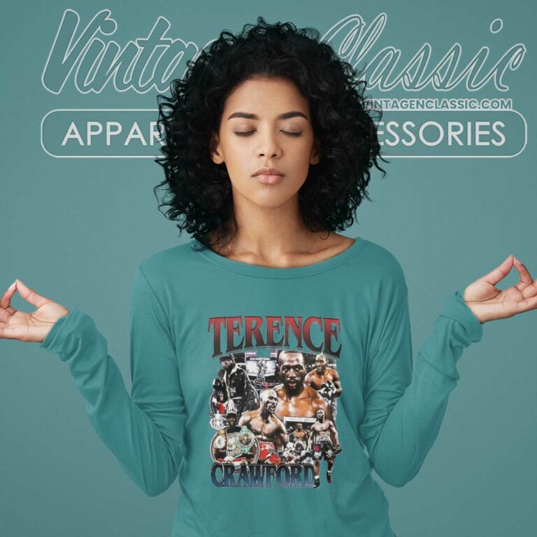 Terence Crawford Champions 2023 Long Sleeve Tee Terence Crawford Champions 2023 Long Sleeve Tee