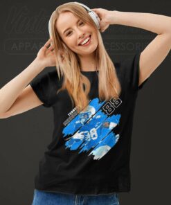 Terrace Marshall Jr 88 Carolina Panther Women TShirt