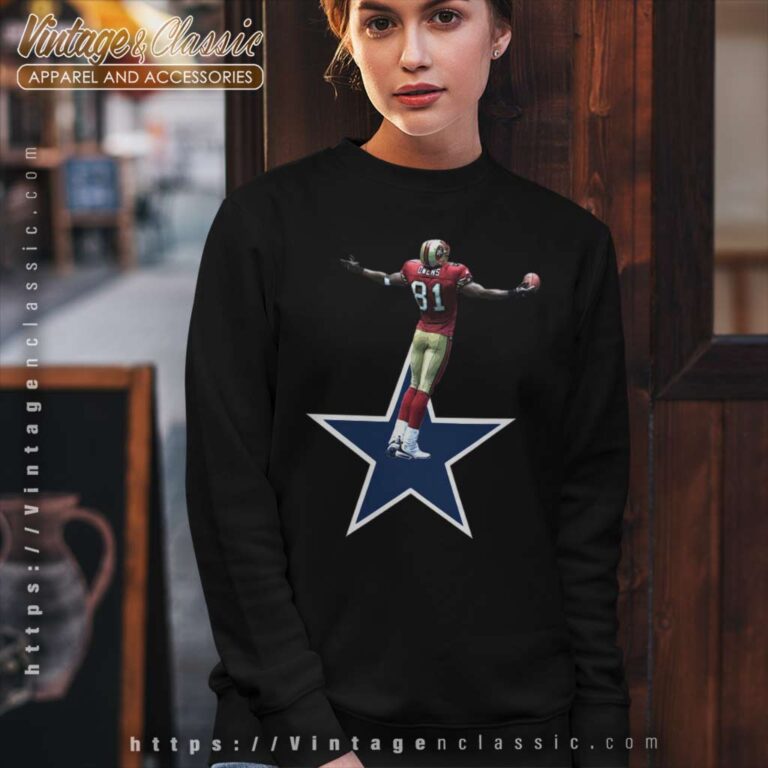 Terrell Owens San Francisco 49ers Dallas Cowboy Star Sweatshirt Terrell Owens San Francisco 49ers Dallas Cowboy Star Sweatshirt