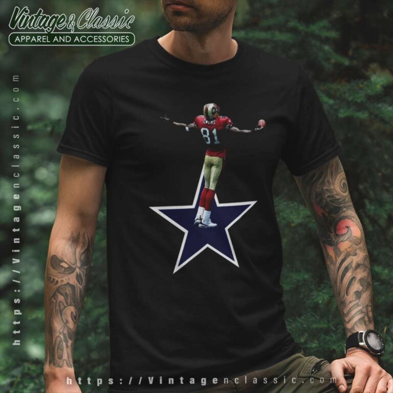 Terrell Owens San Francisco 49ers Dallas Cowboy Star T Shirt Terrell Owens San Francisco 49ers Dallas Cowboy Star T Shirt