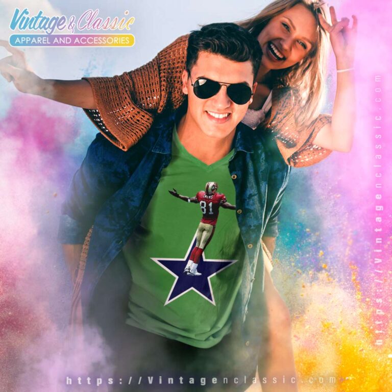 Terrell Owens San Francisco 49ers Dallas Cowboy Star V Neck TShirt Terrell Owens San Francisco 49ers Dallas Cowboy Star V Neck TShirt