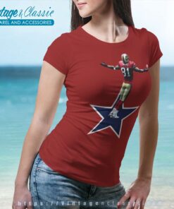 Terrell Owens San Francisco 49ers Dallas Cowboy Star Women TShirt