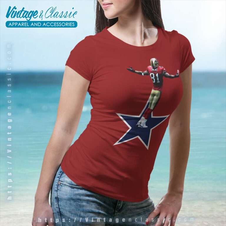 Terrell Owens San Francisco 49ers Dallas Cowboy Star Women TShirt Terrell Owens San Francisco 49ers Dallas Cowboy Star Women TShirt