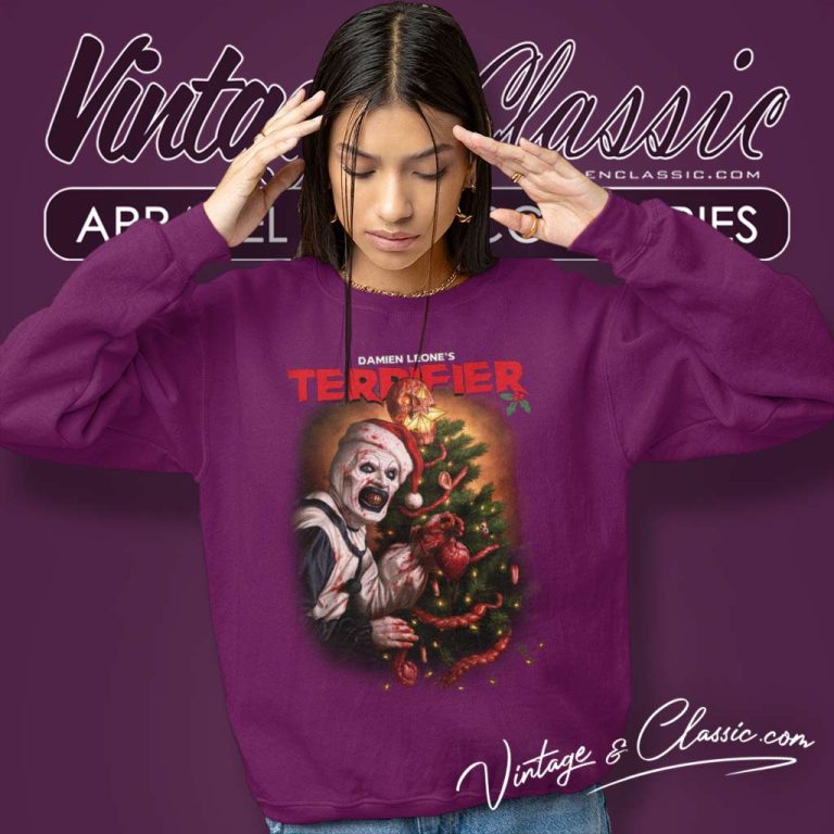 Terrifier Merry Artmas Sweatshirt Terrifier Merry Artmas Sweatshirt