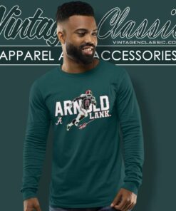 Terrion Arnold Lank Alabama Shirt Ncaa Football Caricature Long Sleeve Tee