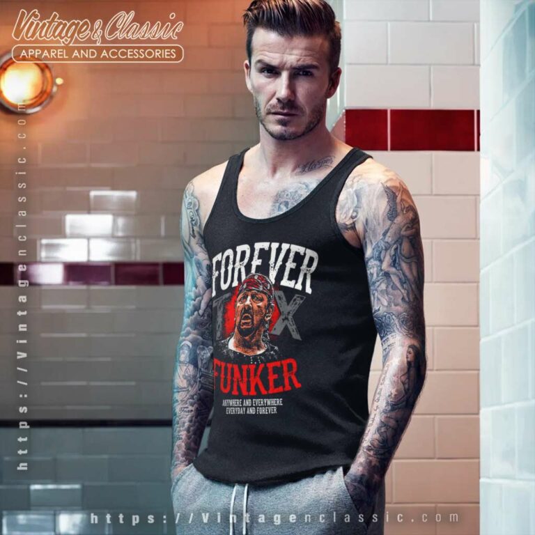 Terry Funk Forever Funker Wrestling Texas Tribute Tank Top Racerback Terry Funk Forever Funker Wrestling Texas Tribute Tank Top Racerback