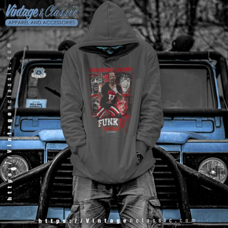 Terry Funk Shirt Hardcore Funker Funku Forever Hoodie Terry Funk Shirt Hardcore Funker Funku Forever Hoodie