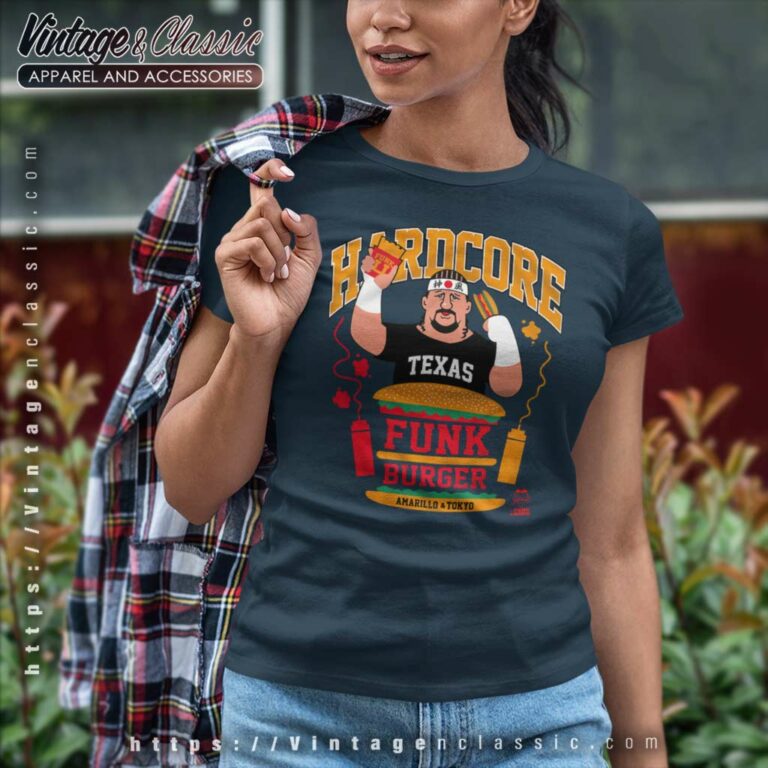 Terry Funk Shirt Texas Funk Burger Amarillo Tokyo Women TShirt Terry Funk Shirt Texas Funk Burger Amarillo Tokyo Women TShirt