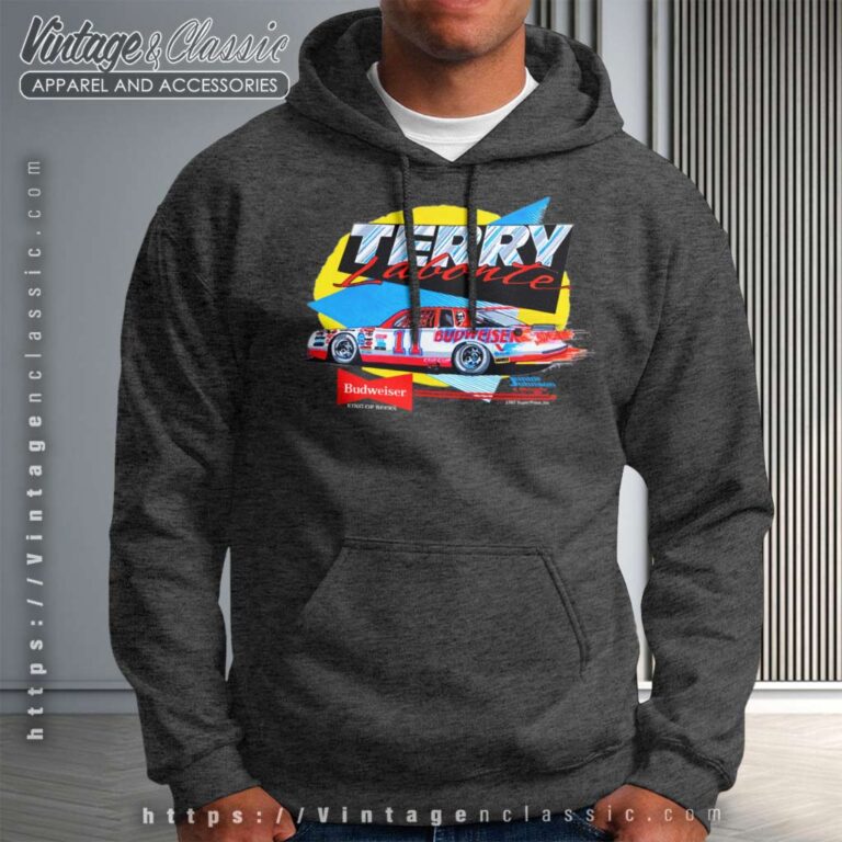 Terry Labonte Johnson Budweiser Nascar Hoodie Terry Labonte Johnson Budweiser Nascar Hoodie