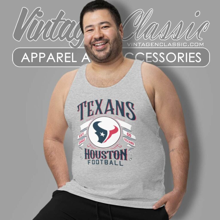 Texans Houston Football Est 2002 Tank Top Racerback Texans Houston Football Est 2002 Tank Top Racerback