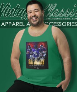 Texans Vs Ravens 2023 2024 Nfl Divisional Game Tank Top Racerback