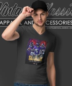 Texans Vs Ravens 2023 2024 Nfl Divisional Game V Neck TShirt