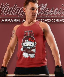Texas A And M Aggies Hello Kitty Tank Top Racerback