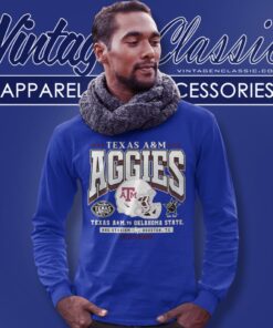 Texas Am Aggies Bowl Game 2023 Texas Am Vs Oklahoma State Long Sleeve Tee